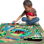 Round the Town Road Rug & Car Set V1