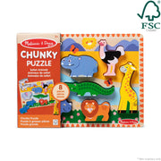 Safari Chunky Puzzle - 8 Pieces M6