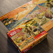 Safari Floor Puzzle - 100 Pieces Z2