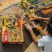 Safari Floor Puzzle - 100 Pieces Z2