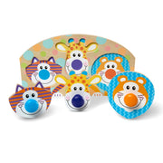 Safari Jumbo Peg Puzzle - 3 Pieces B8