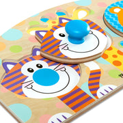 Safari Jumbo Peg Puzzle - 3 Pieces B8