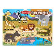 Safari Peg Puzzle - 7 Pieces N2