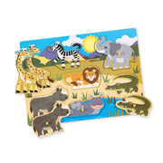 Safari Peg Puzzle - 7 Pieces N2