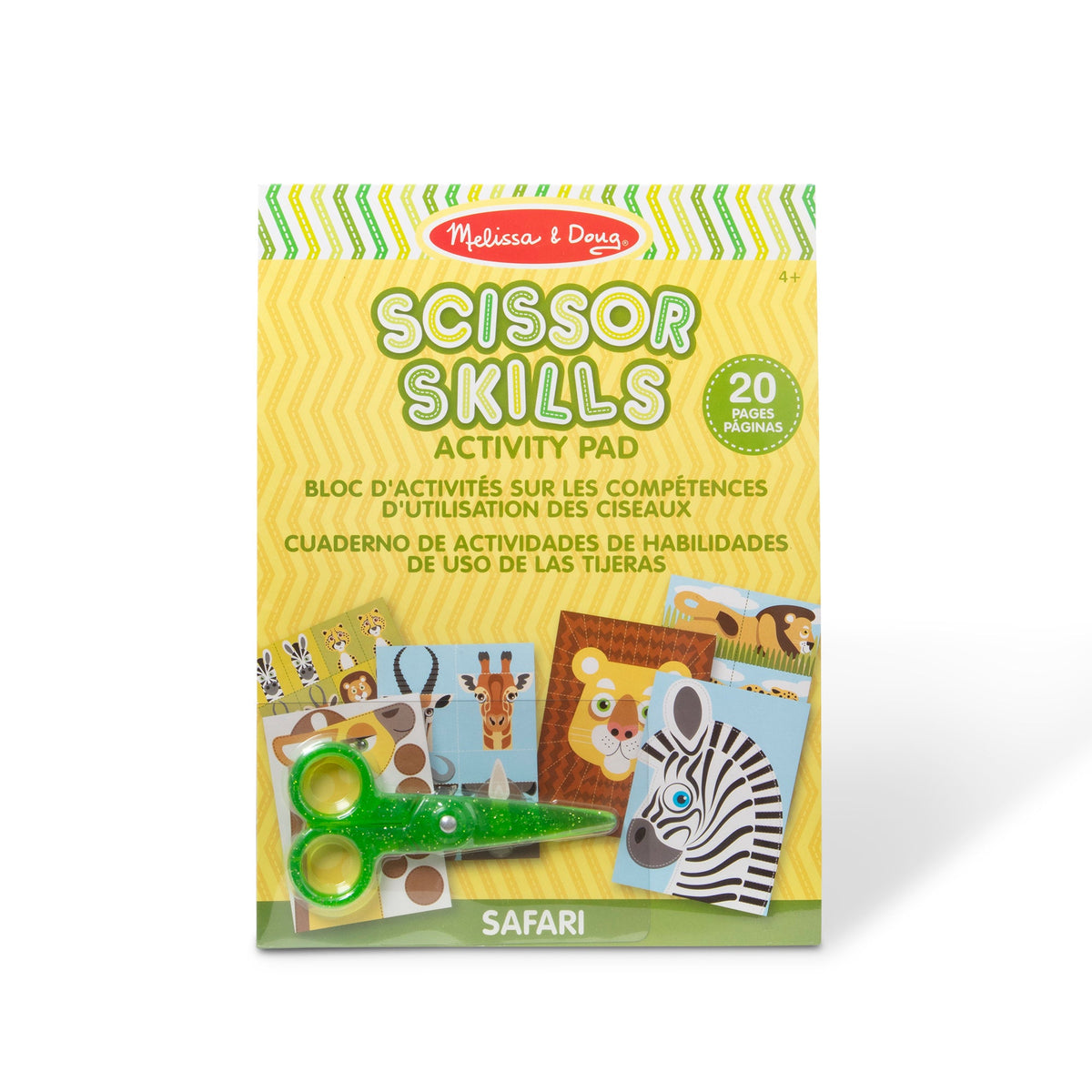 Safari Scissor Skills Activity Pad Y2