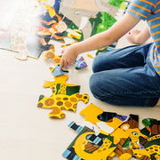 Safari Social Floor Puzzle - 24 Pieces A7