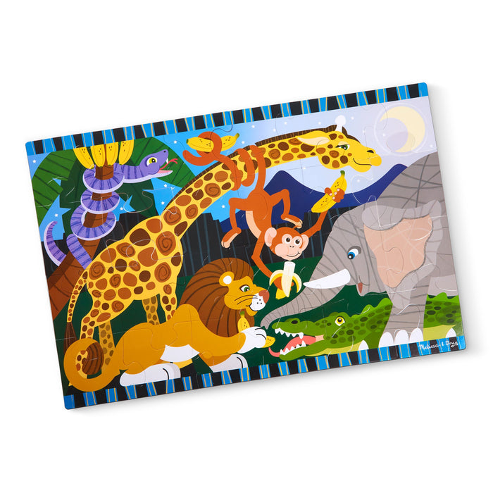 Safari Social Floor Puzzle - 24 Pieces I8