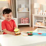 Sandwich Making Set - Wooden Play Food J1