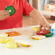 Sandwich Making Set - Wooden Play Food J1