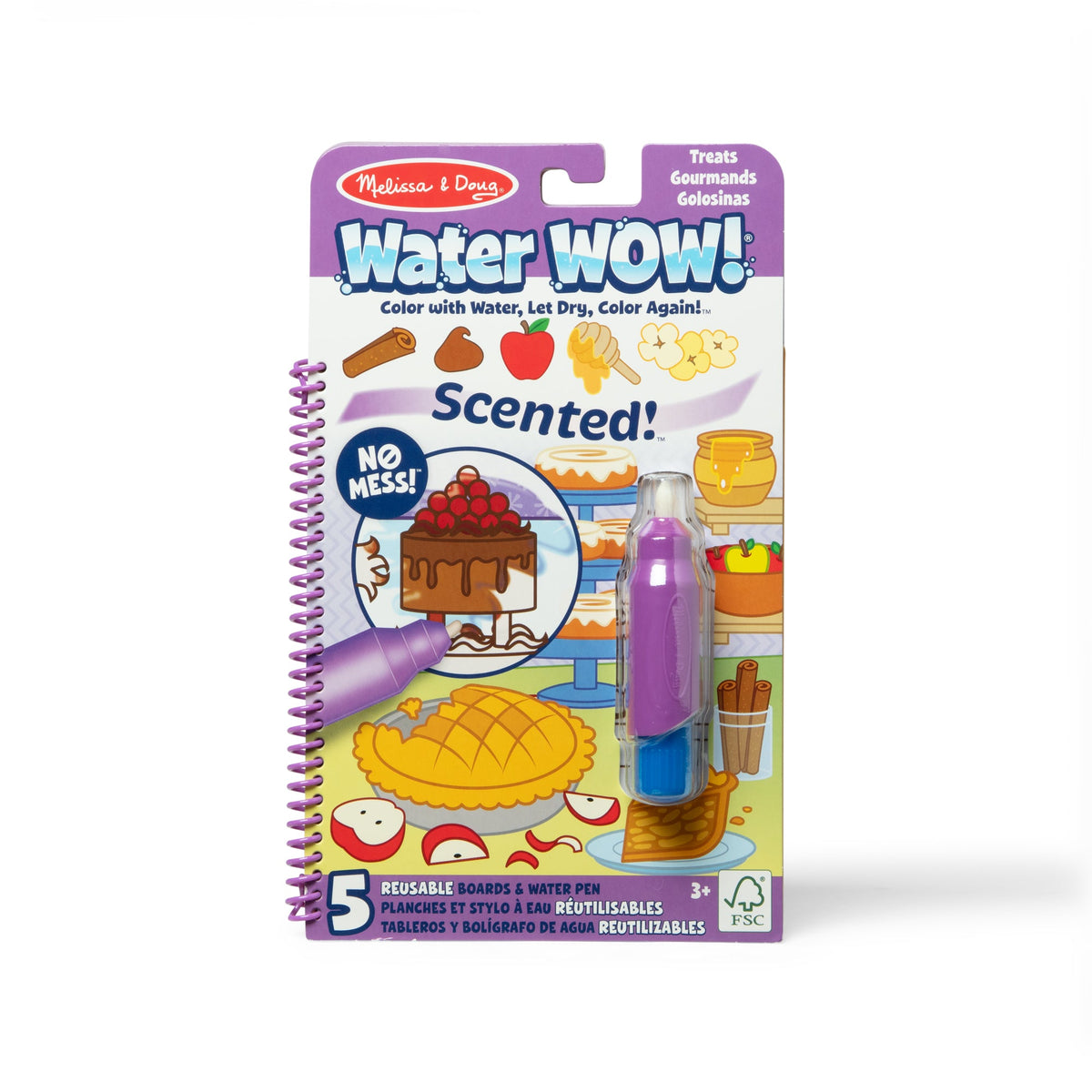 Scented Water WOW! Water-Reveal Pad - Treats D0