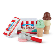 Scoop & Stack Ice Cream Cone Magnetic Play Set I7