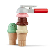 Scoop & Stack Ice Cream Cone Magnetic Play Set I7