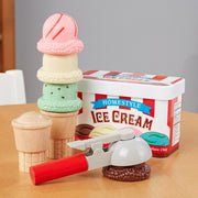 Scoop & Stack Ice Cream Cone Magnetic Play Set I7