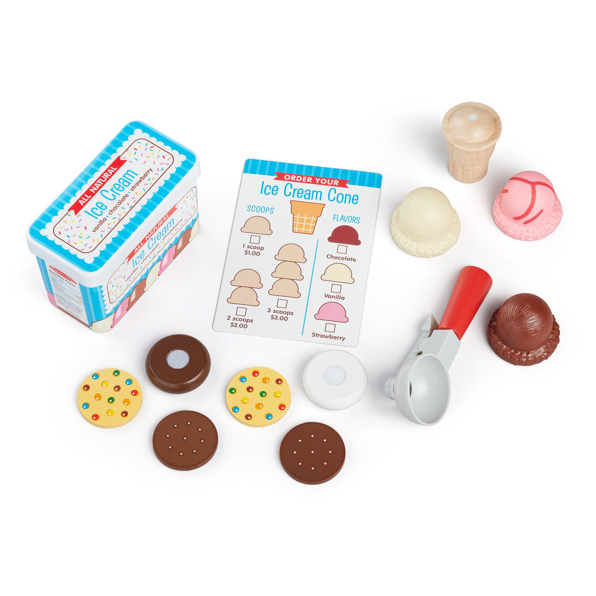 Scoops & Sandwiches Ice Cream Play Set M9