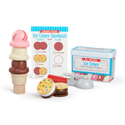 Scoops & Sandwiches Ice Cream Play Set T0