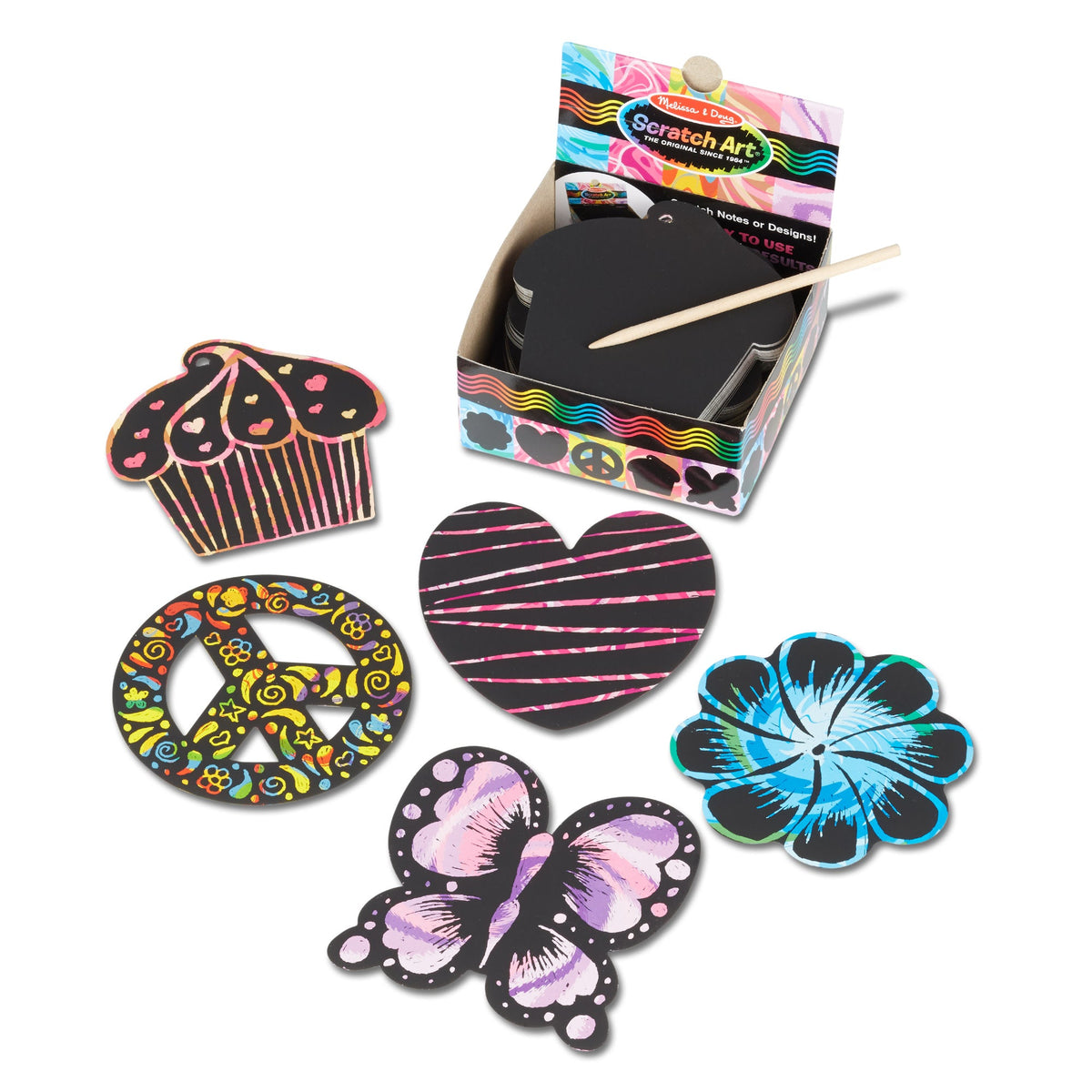 Scratch Art® Box of Friendship Notes K7
