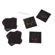 Scratch Art Rainbow Mini Notes _Box of 125 J7