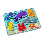 Sea Creatures Chunky Puzzle - 7 Pieces S2
