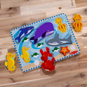 Sea Creatures Chunky Puzzle - 7 Pieces S2