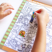 Seek & Find Sticker Pad – Around Town Q6