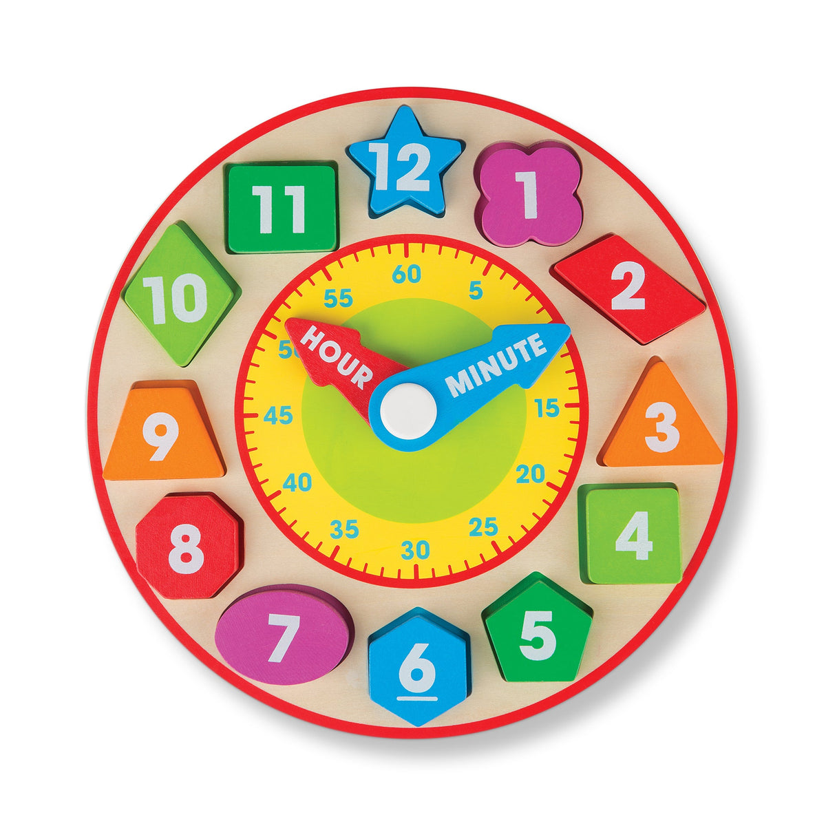 Shape Sorting Clock C1