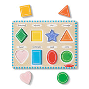 Shapes Chunky Puzzle - 8 Pieces D3