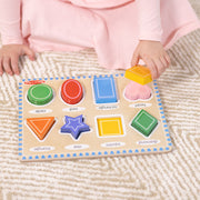 Shapes Chunky Puzzle - 8 Pieces D3