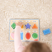 Shapes Chunky Puzzle - 8 Pieces D3
