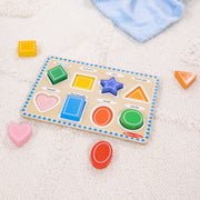 Shapes Chunky Puzzle - 8 Pieces D3