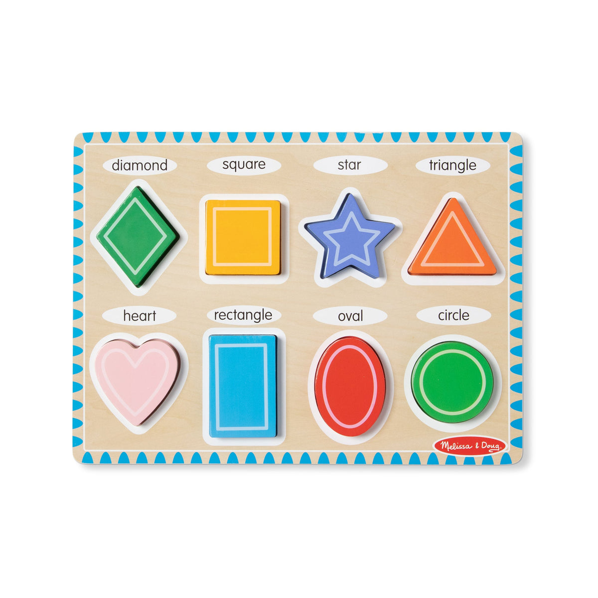 Shapes Chunky Puzzle - 8 Pieces R8