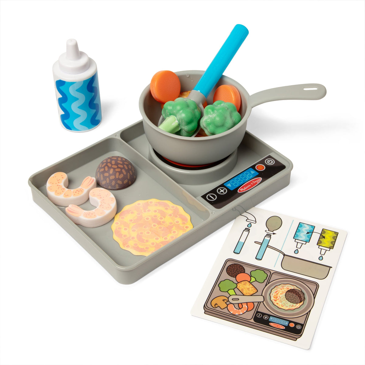 Simmer & Stir Stovetop Play Set with Color Changing Water WOW! D2