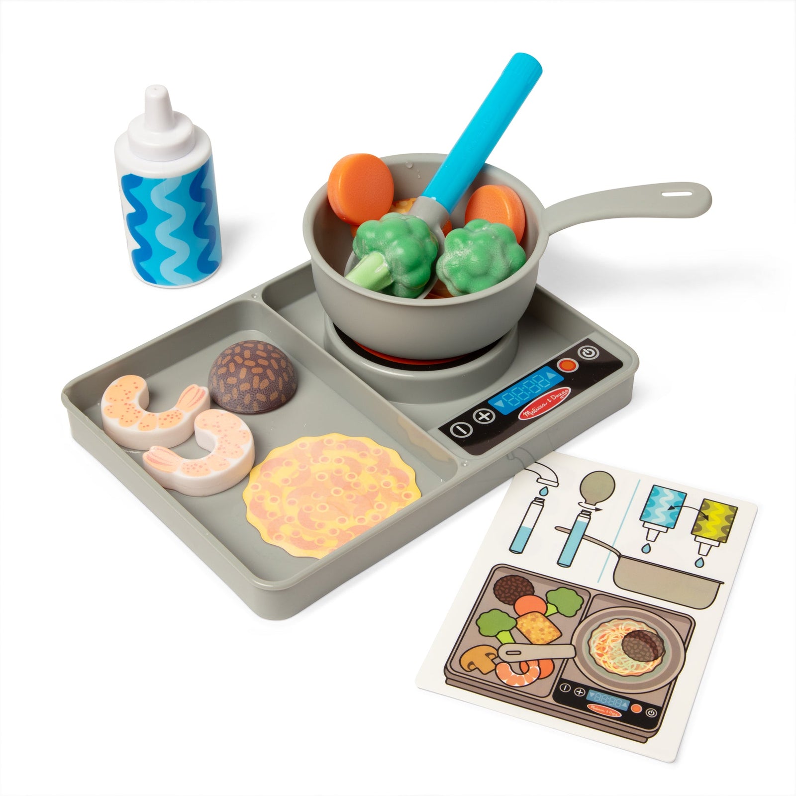 Simmer & Stir Stovetop Play Set with Color Changing Water WOW! X6