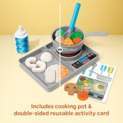 Simmer & Stir Stovetop Play Set with Color Changing Water WOW! X6