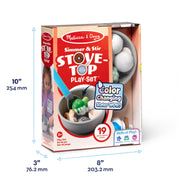 Simmer & Stir Stovetop Play Set with Color Changing Water WOW! X6