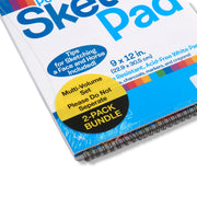 Sketch Pad 2-Pack (9-Inch x 12-Inch) O9