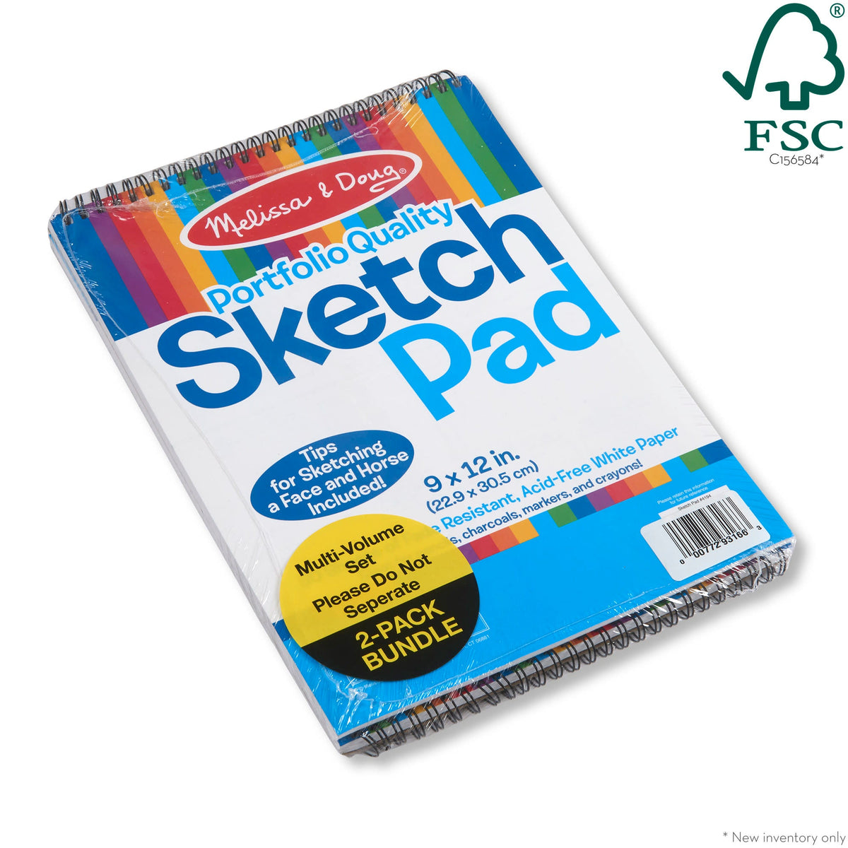 Sketch Pad 2-Pack (9-Inch x 12-Inch) Q9