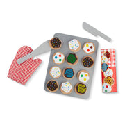 Slice & Bake Cookie Set - Wooden Play Food H6