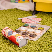 Slice & Bake Cookie Set - Wooden Play Food H6