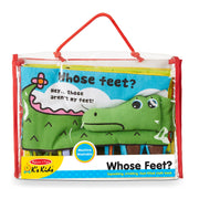 Soft Activity Book - Whose Feet? N6
