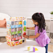 Sort, Stock, Select Wooden Vending Machine Play Set F8