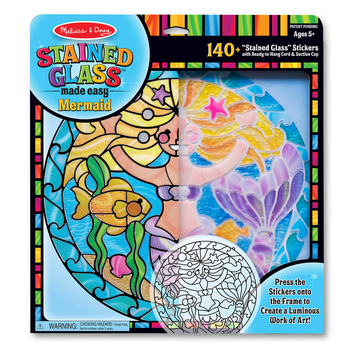 Stained Glass Made Easy - Mermaid Q3