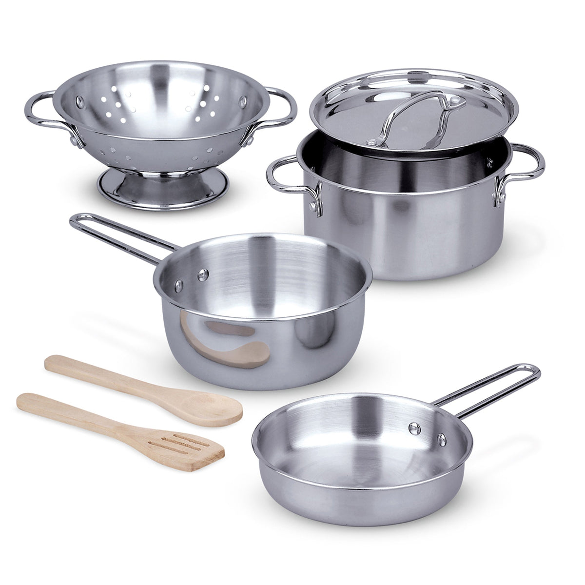Stainless Steel Pots & Pans Play Set N2