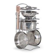 Stainless Steel Pots & Pans Play Set R6