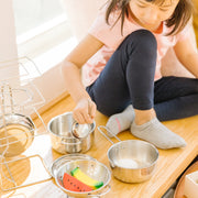 Stainless Steel Pots & Pans Play Set R6