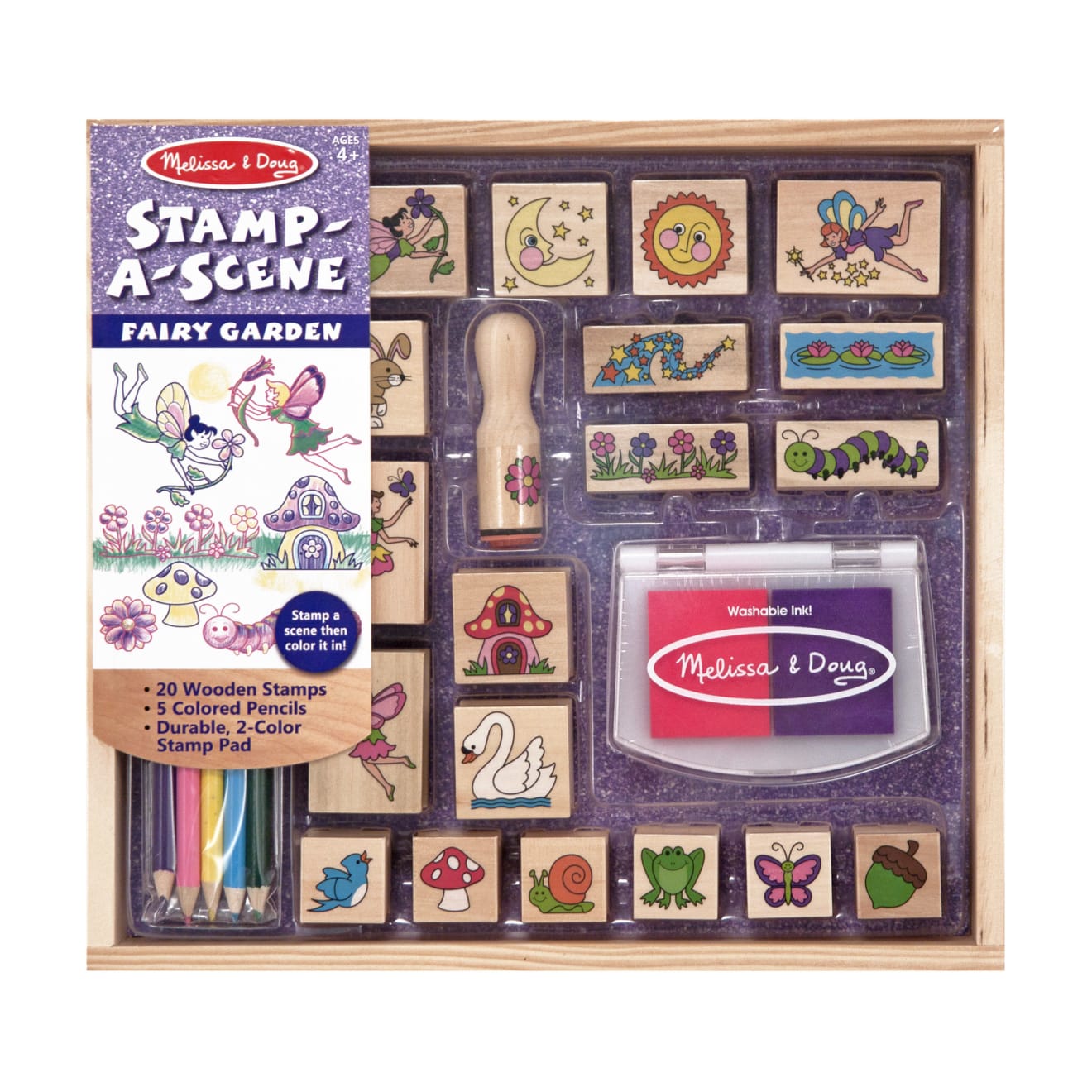 Stamp-a-Scene Fairy Garden F2