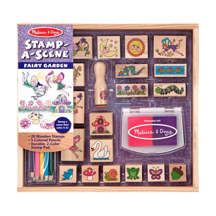 Stamp-a-Scene Fairy Garden G7