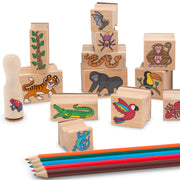 Stamp-a-Scene Rain Forest D4