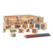 Stamp-a-Scene Rain Forest D4