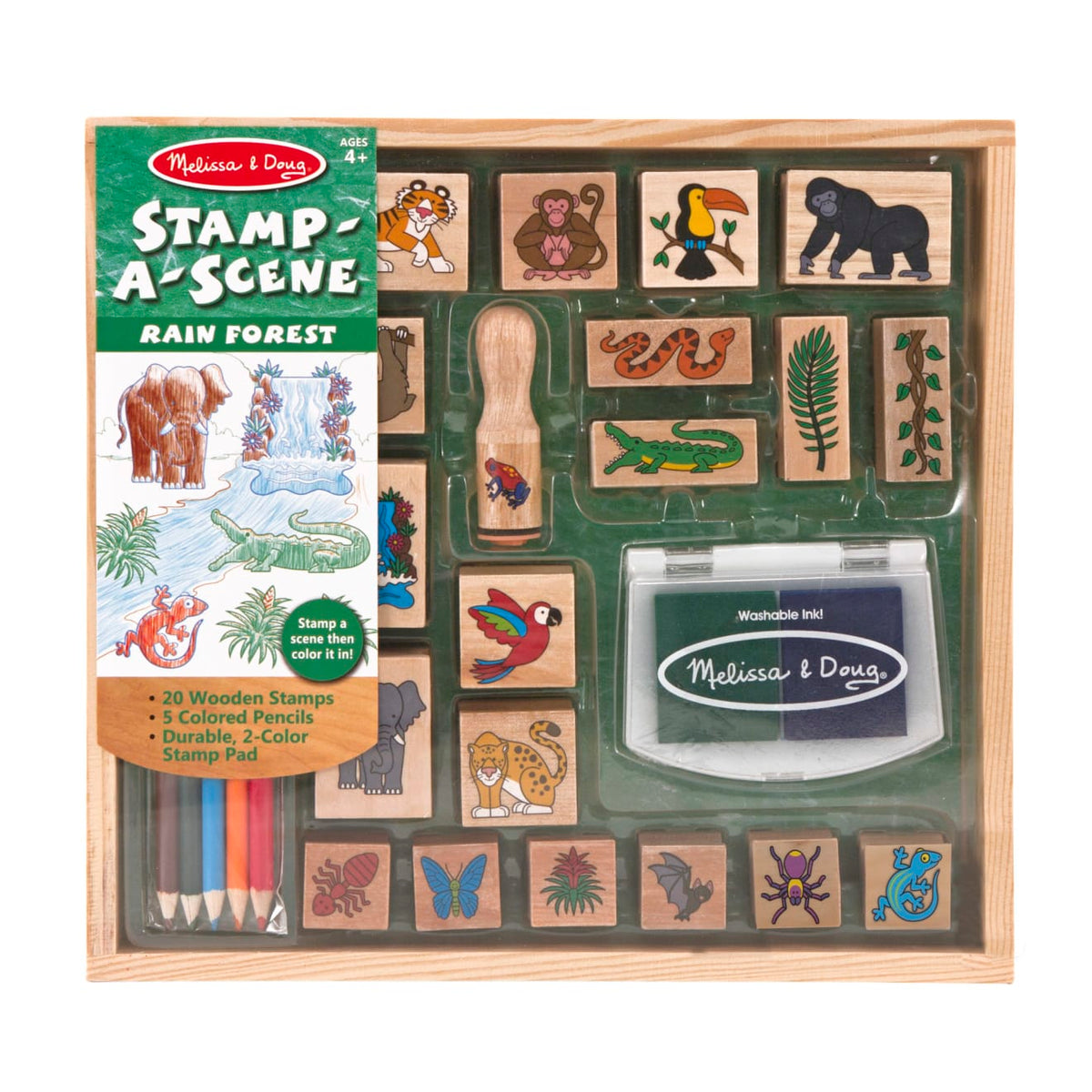 Stamp-a-Scene Rain Forest P3