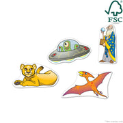 Sticker Collection - Dinosaurs, Vehicles, Space, and More E3